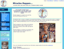 Tablet Screenshot of miracleshappen.us
